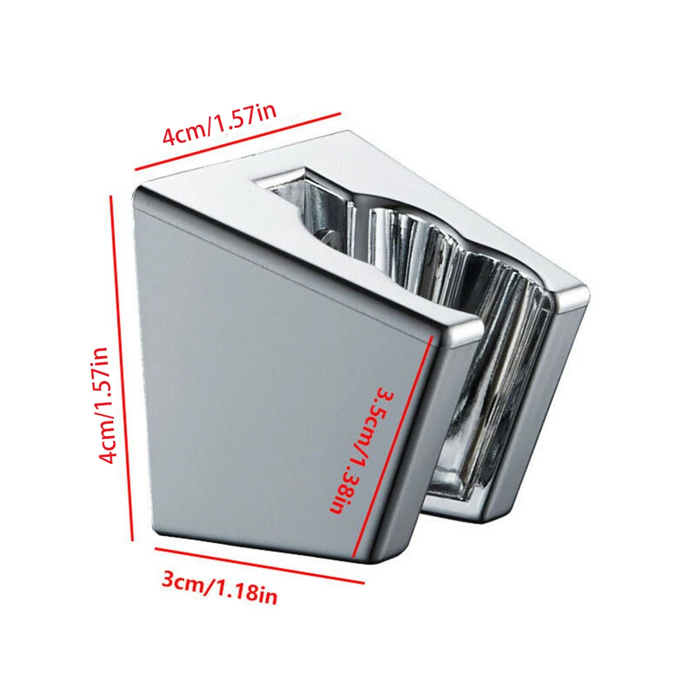 Support mural de pomme de douche auto-adhésif, 1 pièce, réglable