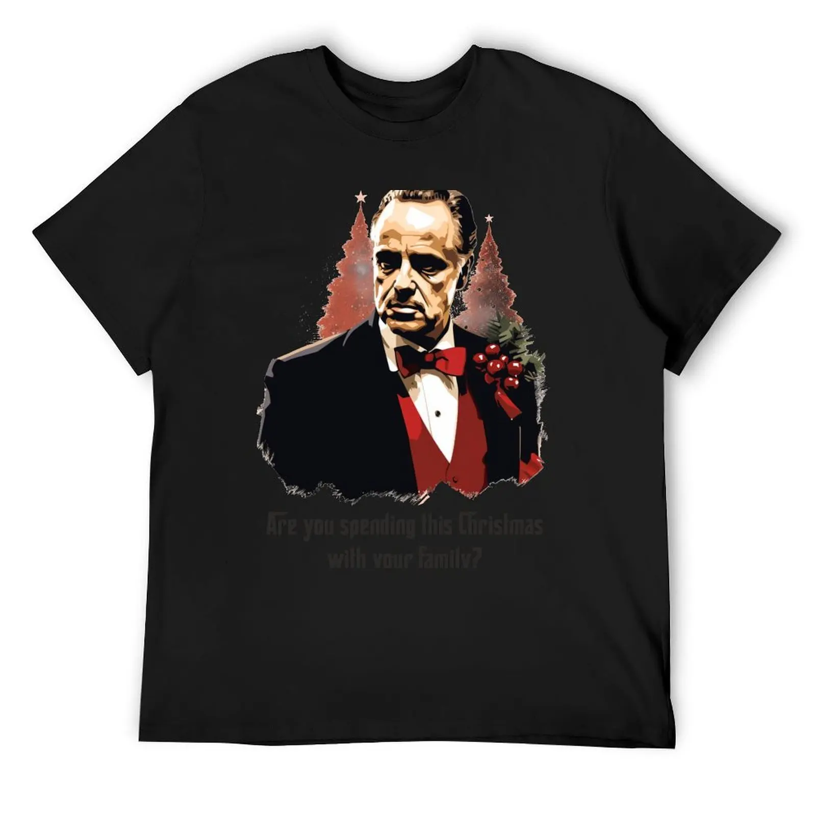 

GODFATHER CHRISTMAS T-Shirt new gifts and t-shirts custom t shirt summer 2025 Funny t-shirt t shirts for men cotton