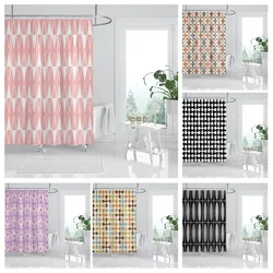 Waterproof fabric shower curtains Bathroom curtain accessories Bath curtain for shower 180x200 240*200 boho decoration abstract