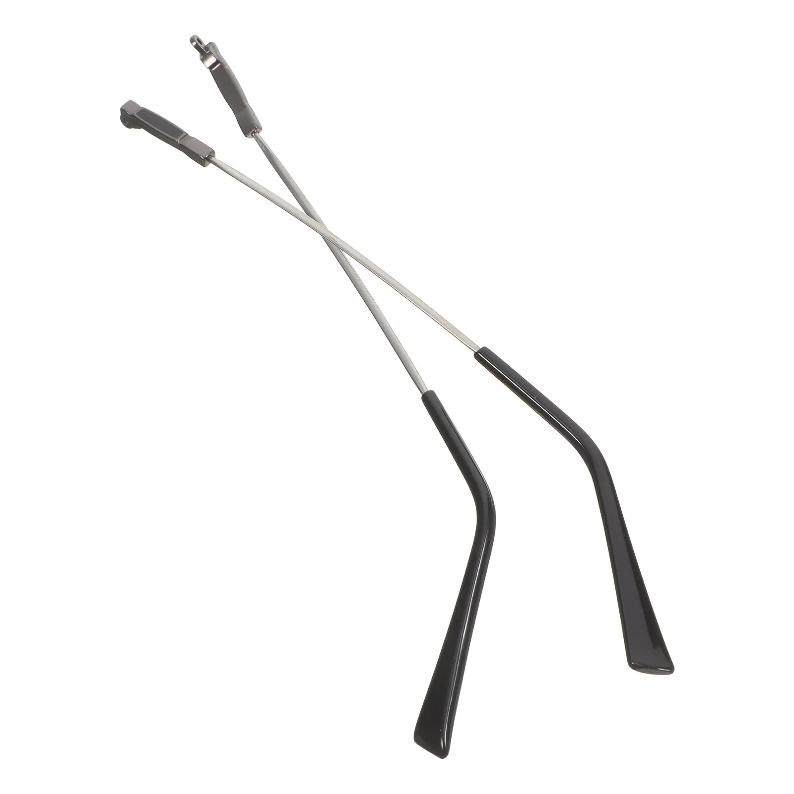 

1Pair Universal Metal Eyeglass Temple Replacement for Glasses Sunglasses Anti-Slip Ergonomic Comfort Fit Electroplated Finish