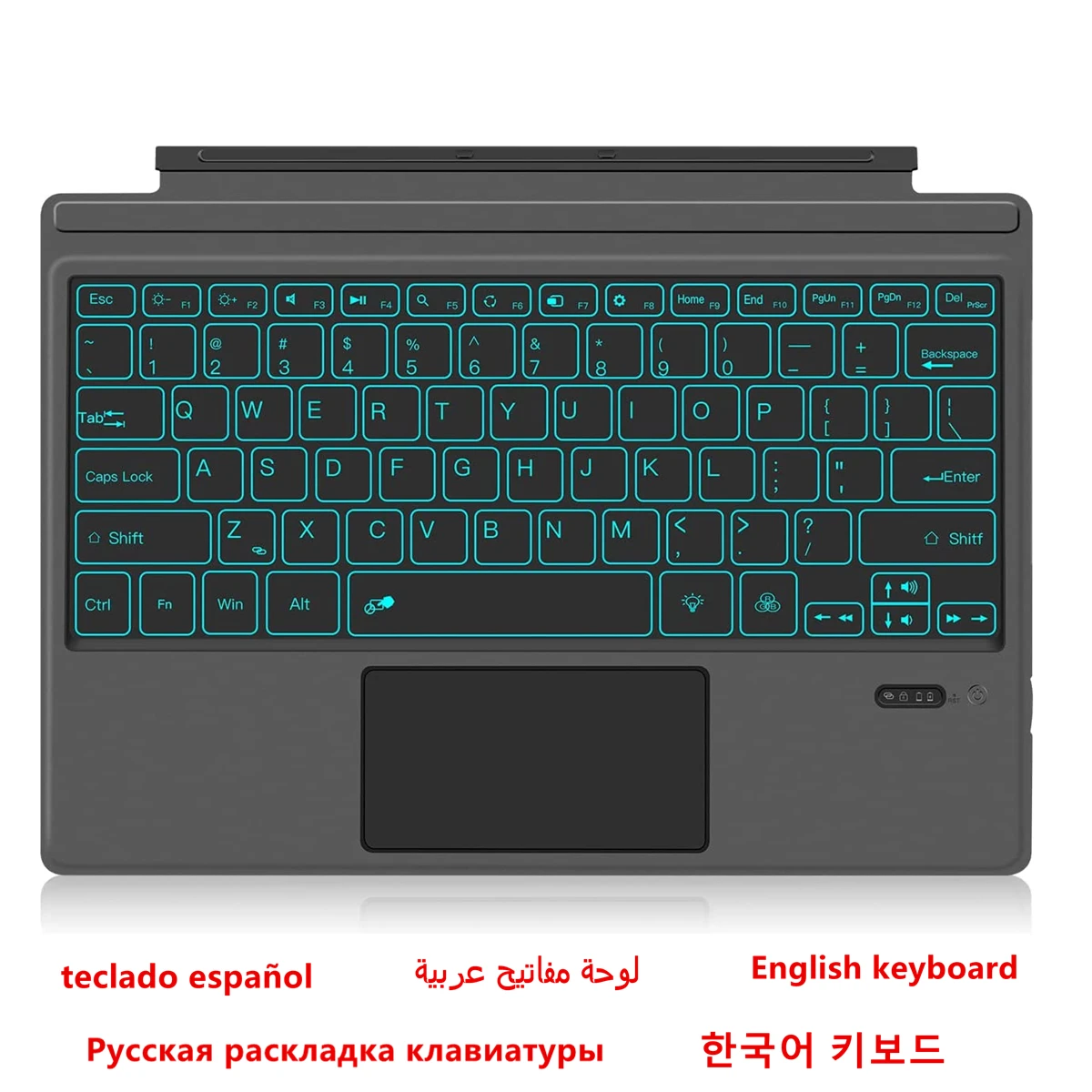 

Backlit Keyboard For Microsoft Surface Pro 8 keyboard，For surface Pro 7 keyboard Pro 6 Pro 5 Pro 7 Pro 4 Pro 3 go 2 3 Keyboard