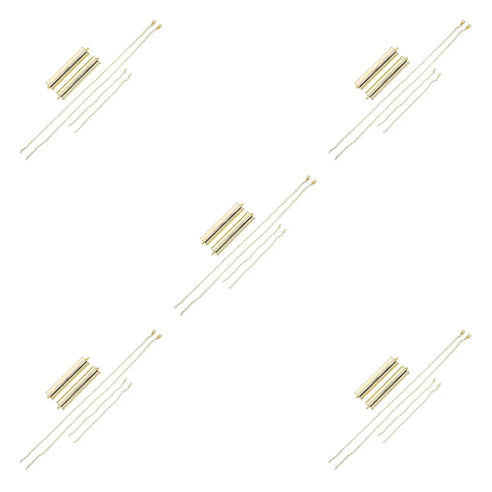 

5pcs 5 Sets Clock Decorative Hammer Grandfather Weights Replacement Metal Chain Weight for Wall Clock Mechanism Parts DIY Suppl