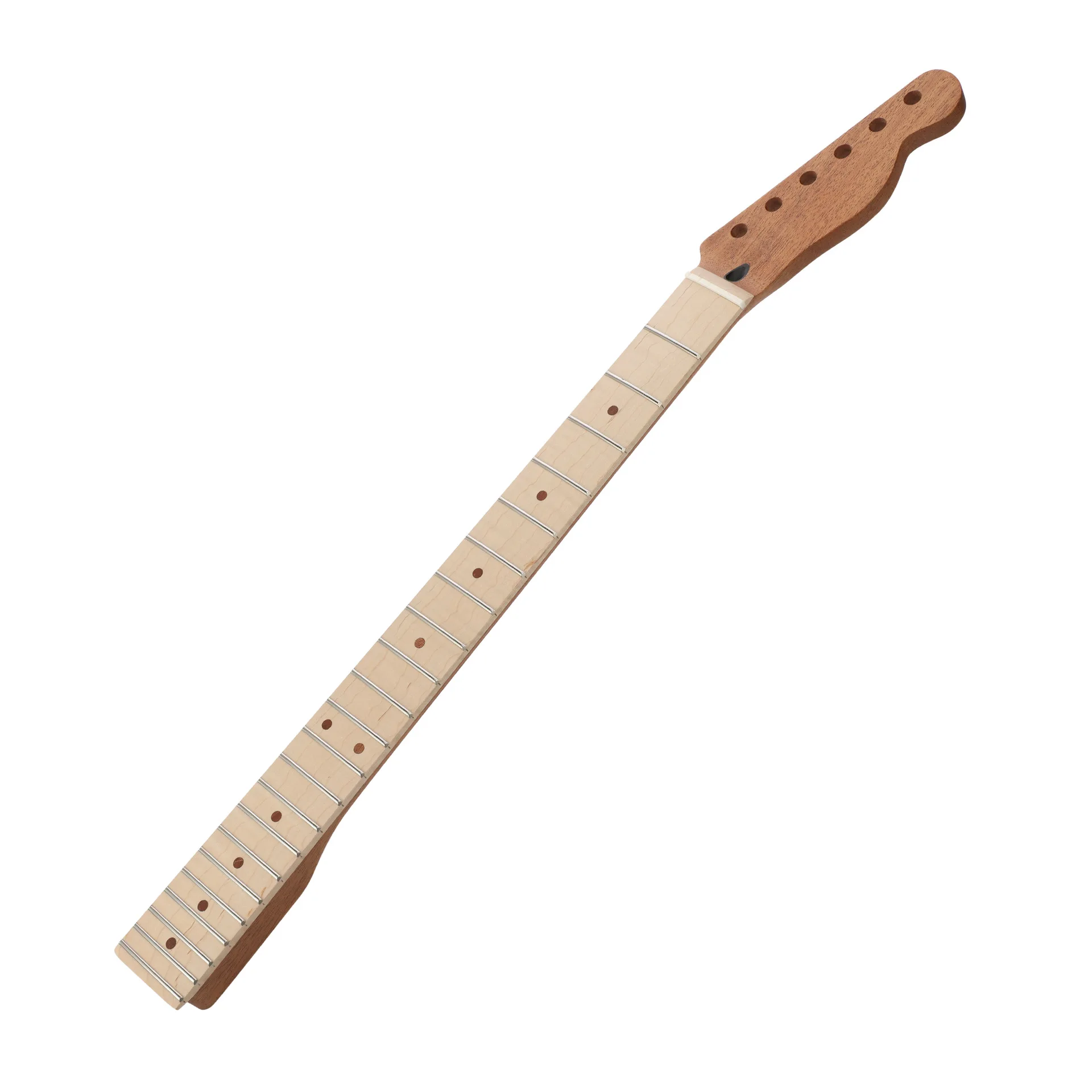 

Electric Guitar Neck with Matte Finish 22-Fret Maple Fingerboard Rosewood Neck Joint for Custom Guitar Building