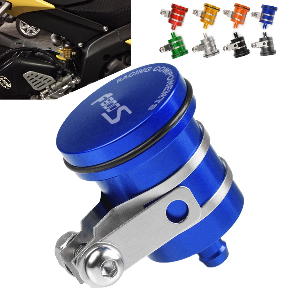 

Aluminum Motorcycle FOR BMW F800S 2006 2007 2008 2009 2010 2011 2012 2013 2014 Rear Brake Fluid Reservoir Clutch Tank Oil Cup