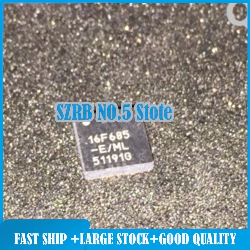 5pcs/lot PIC16F685-E/ML QFN20 chips Electronic components