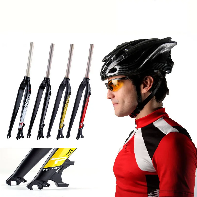 شوكة دراجة من سبائك الألومنيوم 26/27.5/29 بوصة شوكة دراجة جبلية معلقة خفيفة للغاية شوكة دراجة جبلية معلقة خفيفة للغاية A