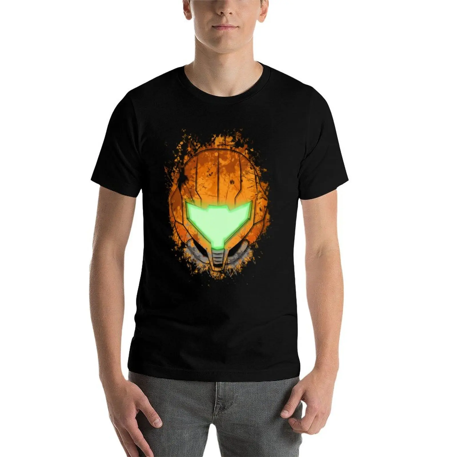 

SAMUS ARAN T-Shirt t shirts for man slim fit man t shirt graphic T-Shirt