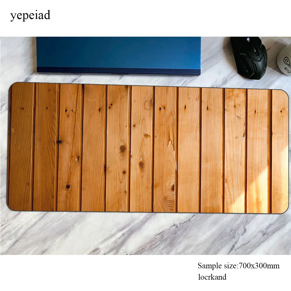 Wood mouse pad Adorable mousepads 900x400x3mm gaming mousepad gamer Colourful Rubber personalized mouse pads keyboard pad