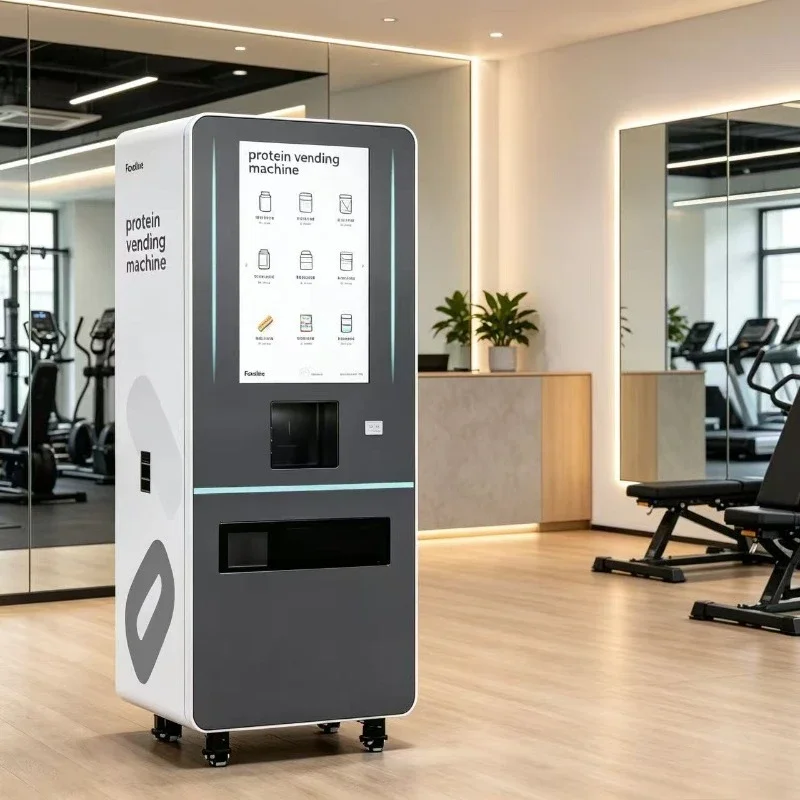 Gym Protein Vending Machine With Mixer Automatic Protein Shake Vending Device For Business
