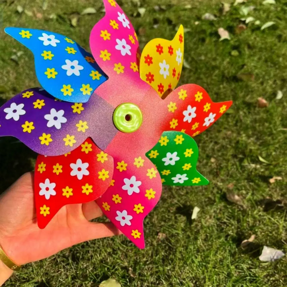 

Набор из 10 шт. разноцветных ветряных мельниц-арок для коридора, с цветными пластиковыми лепестками и стальным тросом, 4 лепестка, однотонные