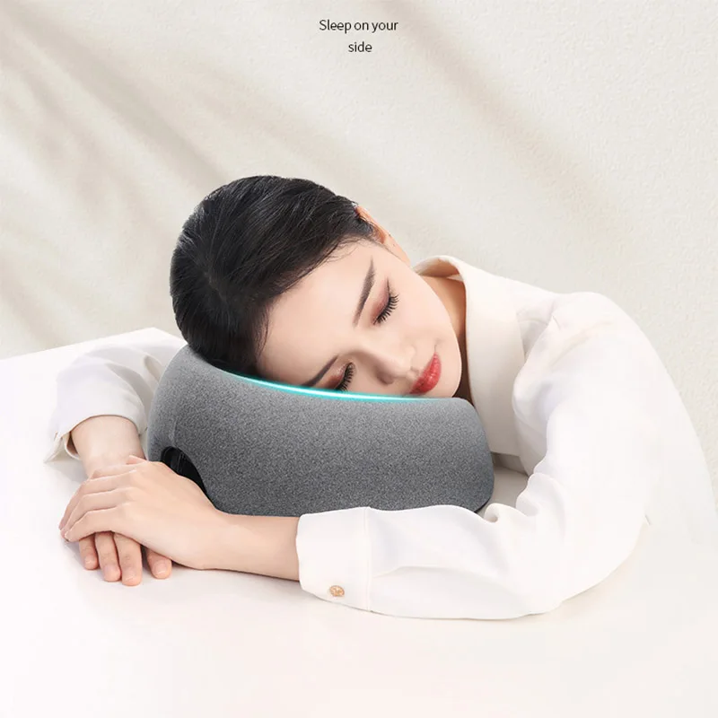 Memory Foam Ergonomic Prone Pillow, Face‑down Resting Headrest, Multi‑purpose Pillow For Desk Nap Home Use Beauty Salon Massage