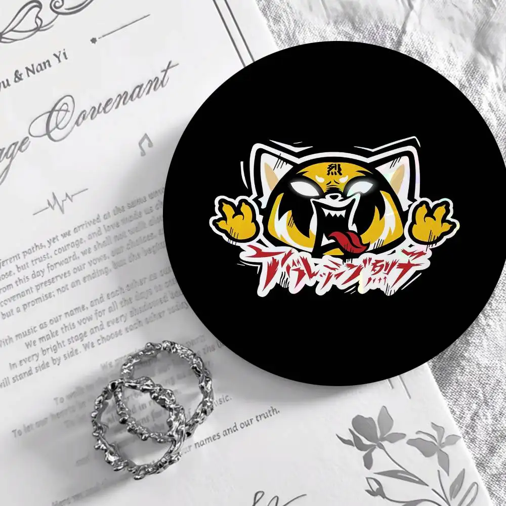 Aggretsuko Round Badges Can Be Used To Decorate Clothes And Backpack Pins