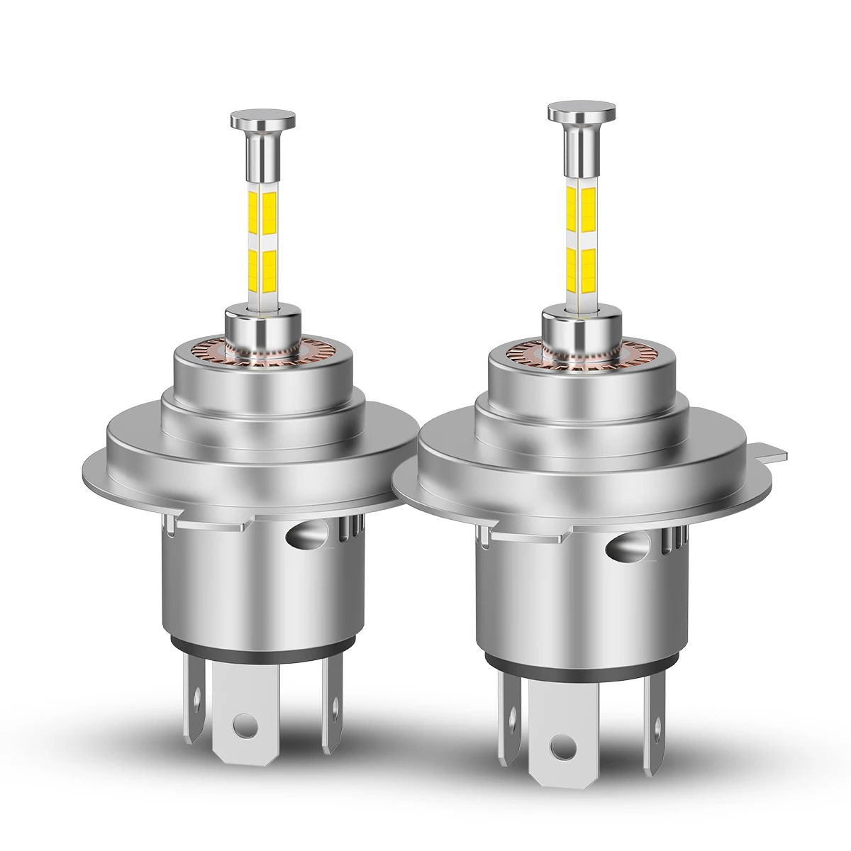 yZ[zAltra ͂Ȗ邳 70 bg 70000LM H7 H4 LED wbhCgd 6000K  LED Ԃ̃Cg 1:1 vOAhvC