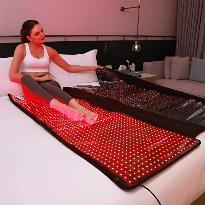 

Home Sauna Blanket Full Body Pain Relief 3 in 1 LED Chips 660nm 850nm Red Light Therapy Sleeping Bag