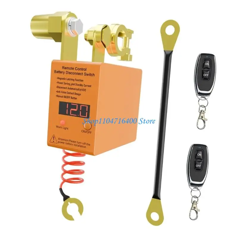 

y1gd 12V Remote Control Battery Disconnect Battery Switches Relays Cut Offs Isolator