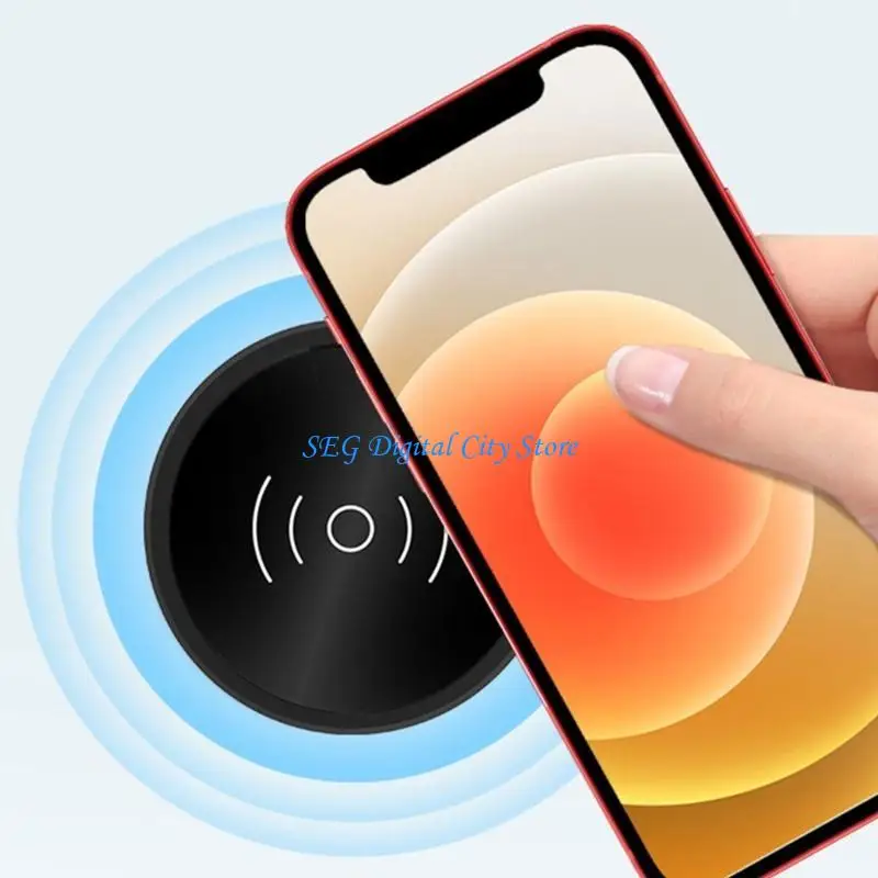 U75B 15W Built in Desktop Wireless Desktop Furniture Embedded Fast Wireless Charging Adapter For Phone 15