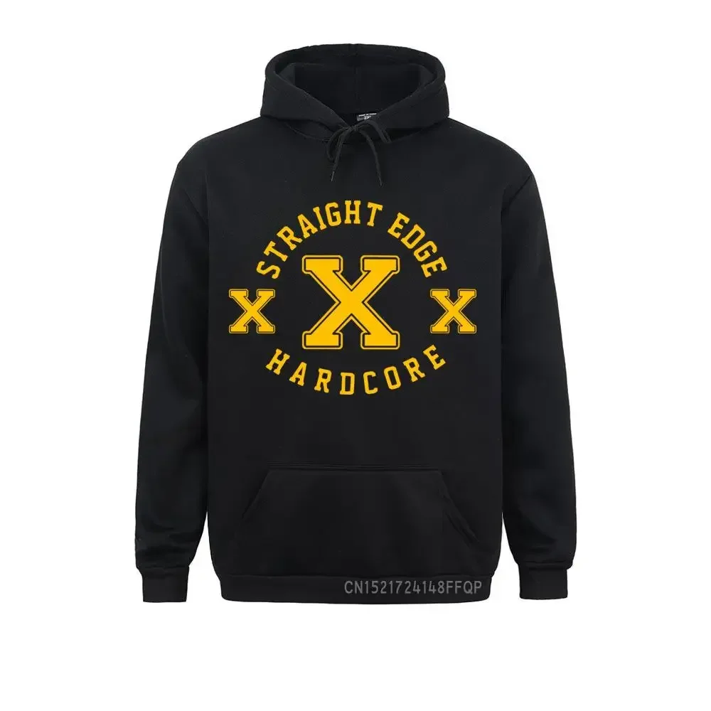 New Winter Fashion Men Pullover Simple Plus Size Harajuku Hoodie Straight Edge Hardcore Popular Style Man Sweatshirt