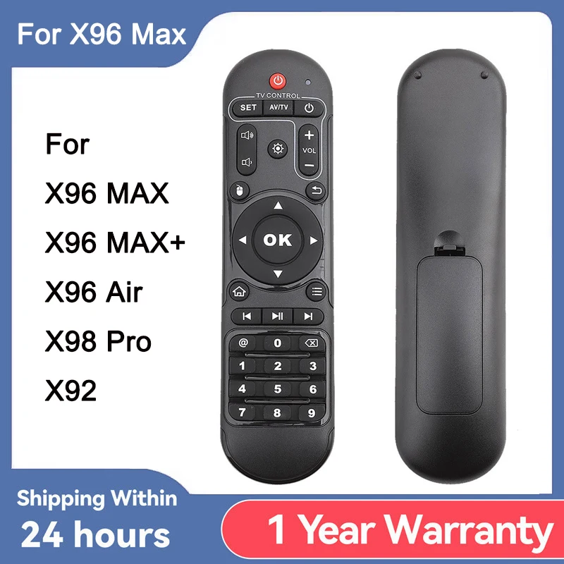 Universal IR Remote Control Wear Resistant Plastic Shell For X96 MAX+ X96 Air X92 Android Media Set Top Box