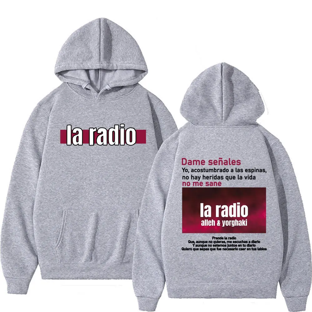 Alleh & Yorghaki La Ciudad Worid Tour هوديس الرجال النساء الملابس المتضخم خمر الهيب هوب هوديي كم طويل بلوزات غير رسمية #4