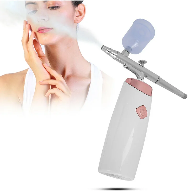 High Pressure Lance Face Mist Oxygen Injector Mask Portable Face Machine Handheld Hydrogen Oxygen Injector