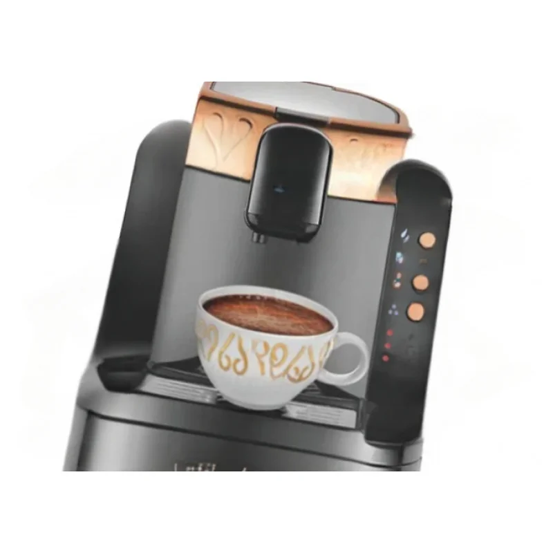 Automatische Kaffeemaschine, 120 V, UL, Weiß, Gold, Medium