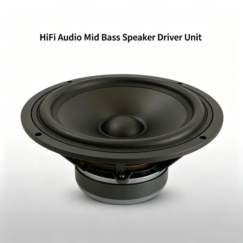 P17WJ00-04/08 6.5 Inch HiFi Midwoofer Speaker Driver PP Cone Cast Aluminum Basket 4Ohm 8Ohm 80W OD