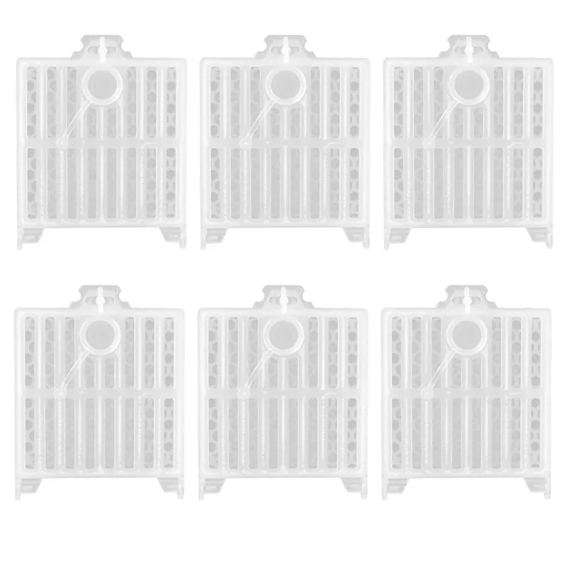 أداة تربية النحل قفص النحل تتحرك الماسك البلاستيك تربية النقل ملحق 4/6 قطعة