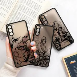 U-Uzumaki Anime Matte Coque For Samsung S23 5G Cases Galaxy S20 FE S21 S22 Ultra S10 S8 S9 Plus Fundas U-Uchihas-Sasukes-Itachis