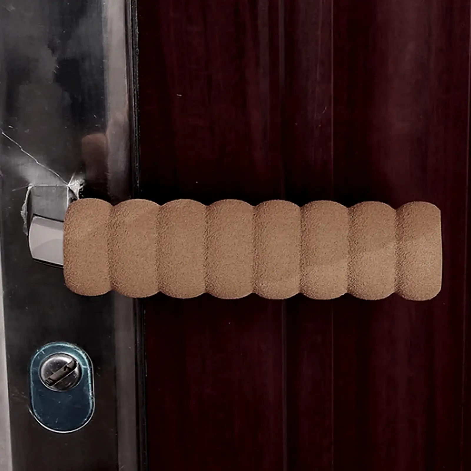 Door Handle Protector Anti-collision Door Stopper PVC Cover Safety Doorknob Guard Practical Home Decor Hardware antislip