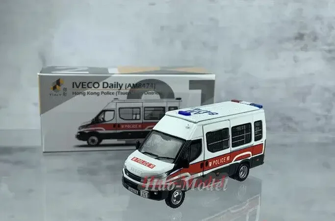 

Крошечный 1:76 для гонконгского патруля IVECO # 21, модель автомобиля, литая под давлением модель автомобиля, игрушки для мальчиков, подарки на день рождения, хобби, демонстрационные украшения