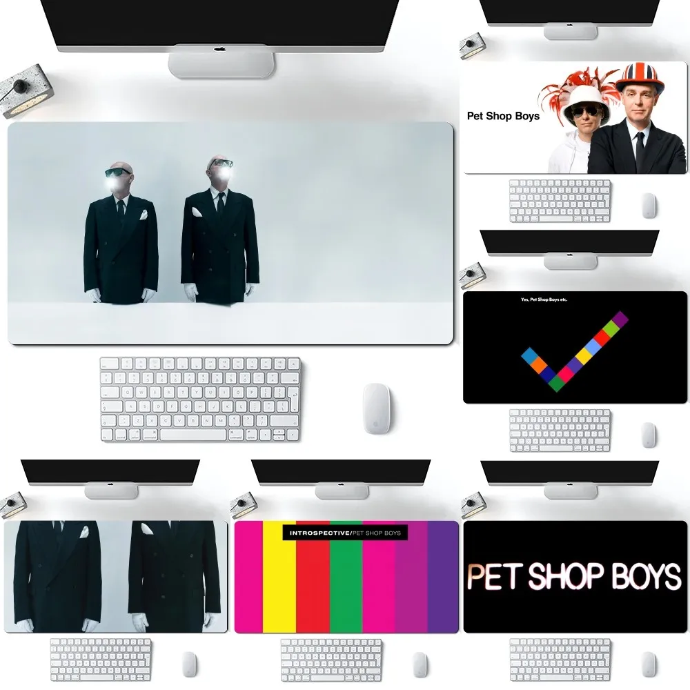 Pet S-Shop Boys Band Mousepad, Laptop Gamer Pad, Acessórios Para Jogos De PC, Desk Mats