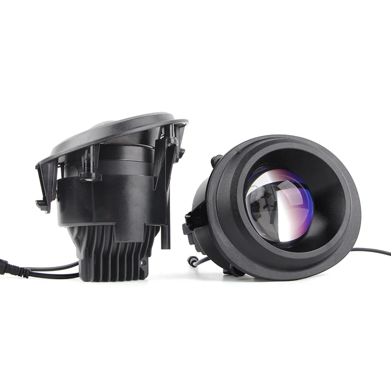 Blue Film Bi Led Projectors Lens 3Inch Fog Lights 3 Colors 3000K 4300K 6000K Waterproof High Low Beam LED Headlights For Hilux