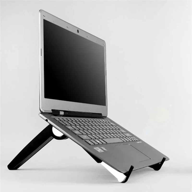 Laptop Stand Houder Verstelbare Hoek Portable Notebook Stand Laptop Ondersteuning Cooling Stand Tablet Houder Vouwen Bureau