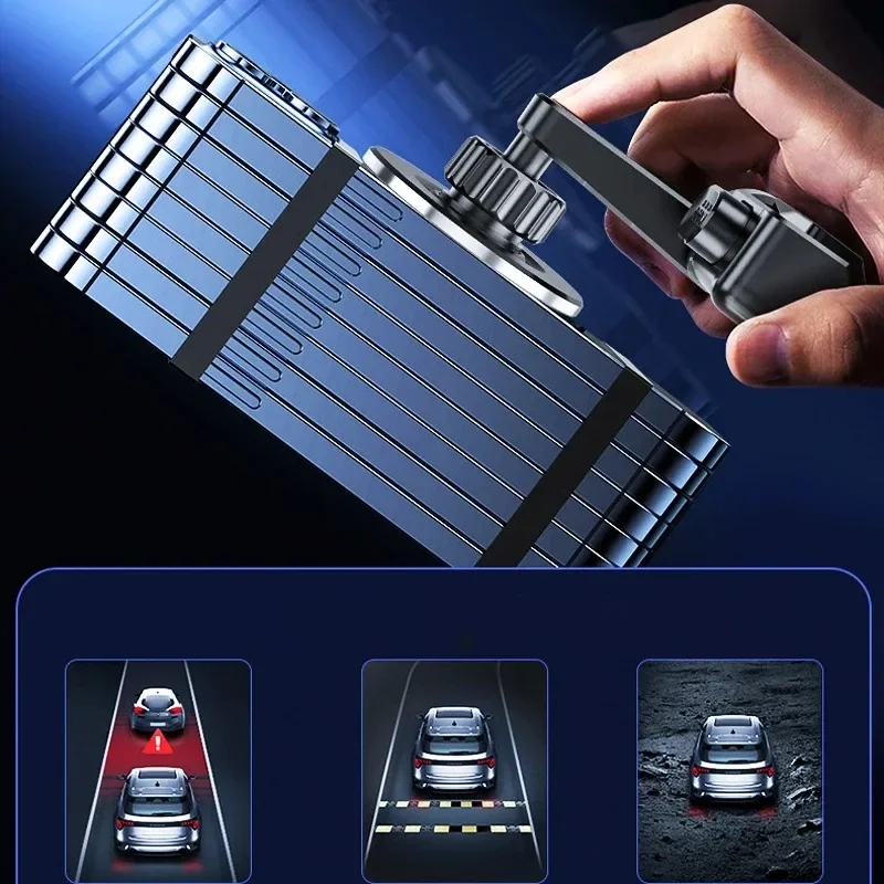 Per Tesla Model Y Supporto magnetico per telefono per auto Supporto di ricarica wireless Base per pannello MagSafe regolabile Accessori per auto Interni