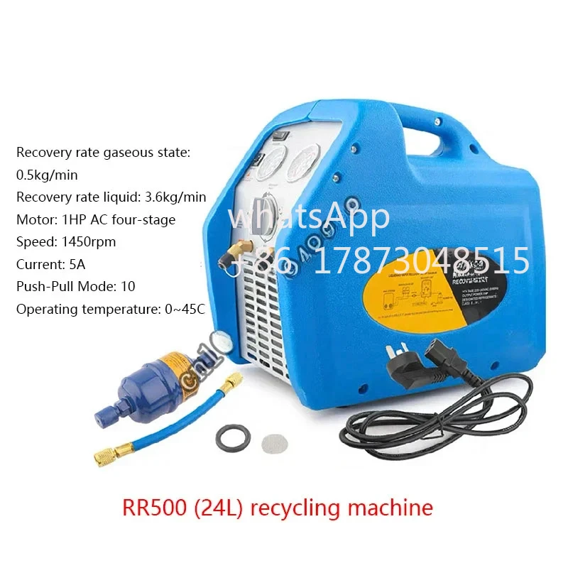 Air-conditioning refrigerator refrigerant automatic recovery machine double-cylinder refrigerant pumping fluorine refrigerator