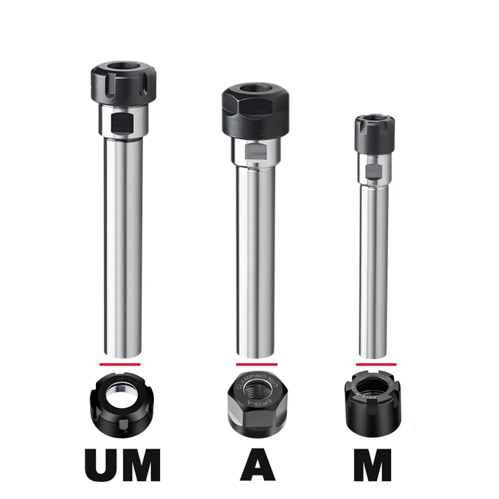 C8 C10 C12 C16 C20 C25 C32 ER Extension Rod ER8 ER11 ER16 ER20 ER25 ER32 100L 150L Lengthen Collet Chuck Holder CNC Milling Tool