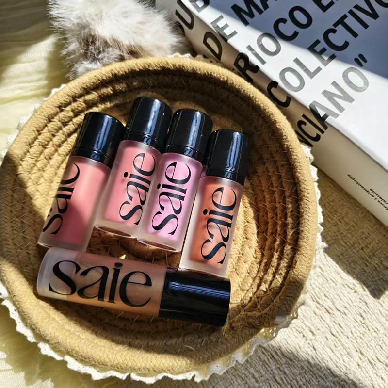 Saie Brand Facial Contour Light Silky Touch Highlighter Gloss Non-sticky Liquid Blush Moisturizing Concealer Antioxidant Makeup