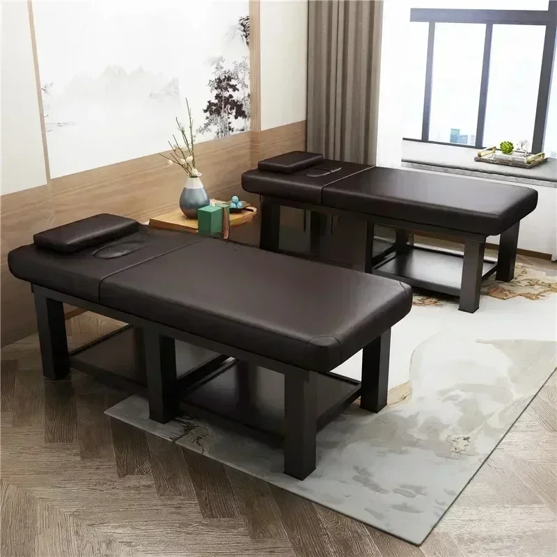 Postmodern Spa Massage Bed Tattoo Portable Comfort Physiotherapy Face Table Bathroom Lit Pliant Beauty Furniture