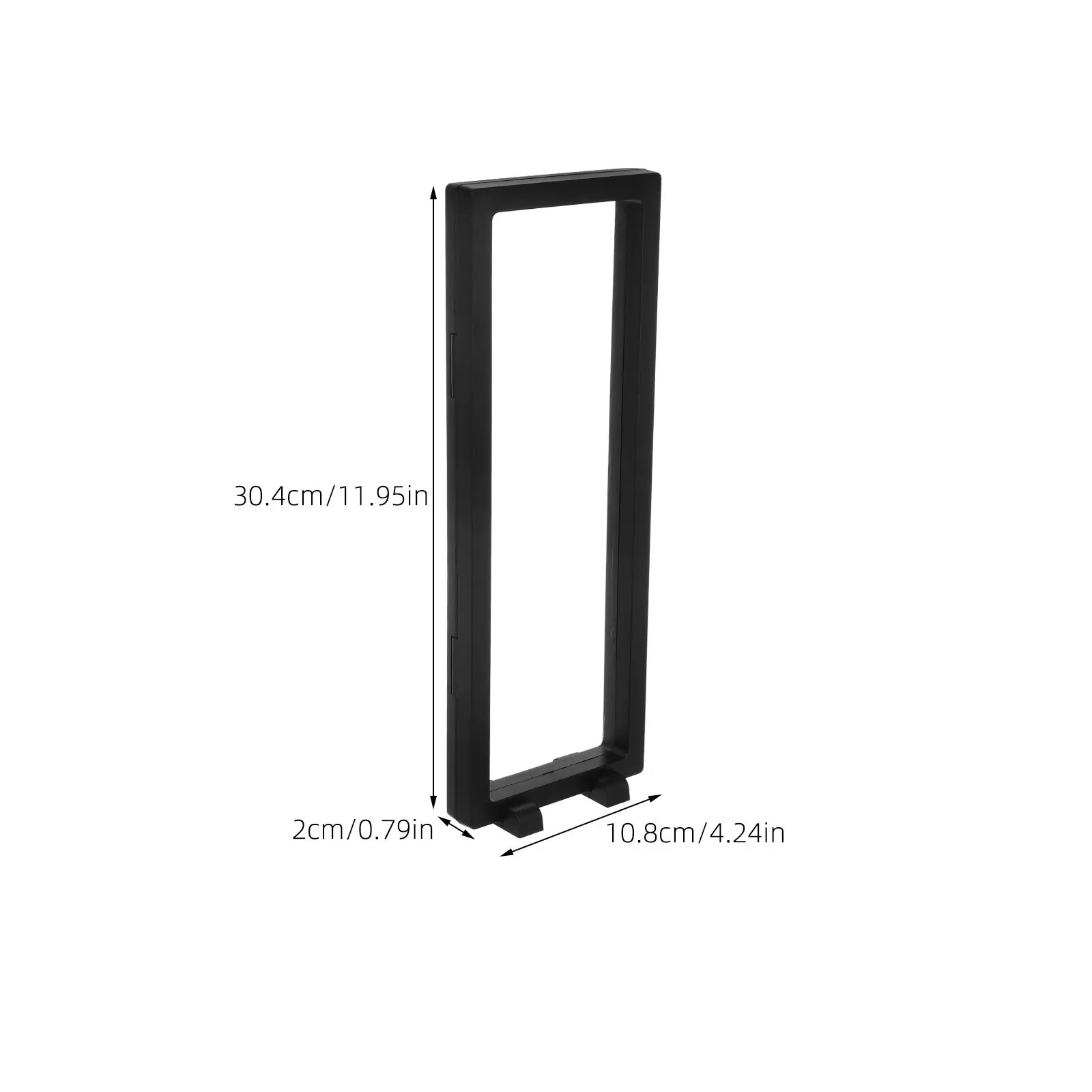 Floating Loating Display Frame Rock Display Case 3D Floating Frame Challenge Coin Display Stand Holder Guitar Pick Storage Box