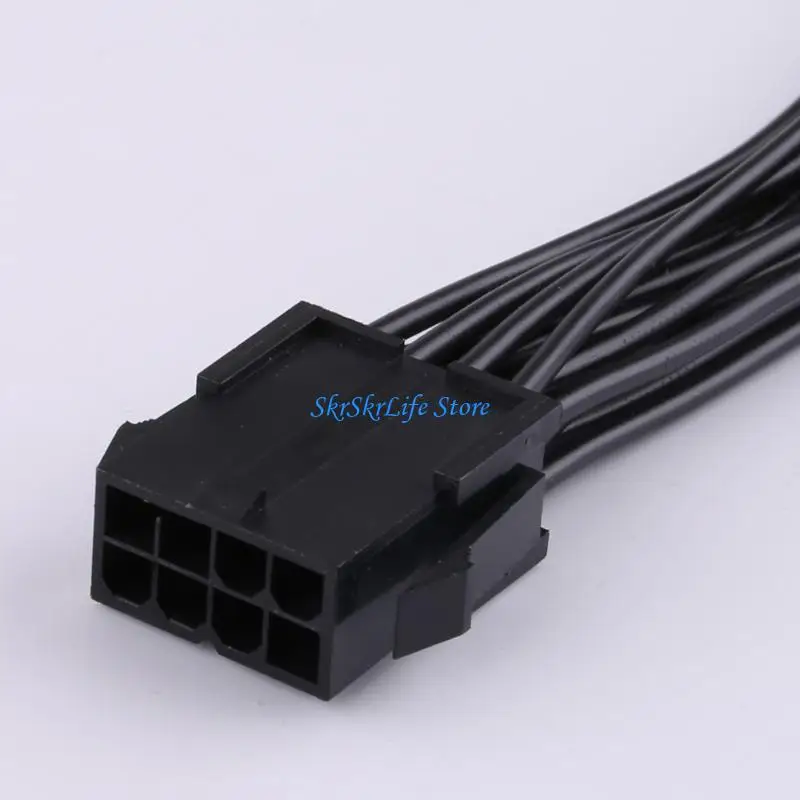 

E65E 20cm CPU 8Pin To PCIE 2X 8Pin (6+2) Graphics Video Card Power Splitter Cable