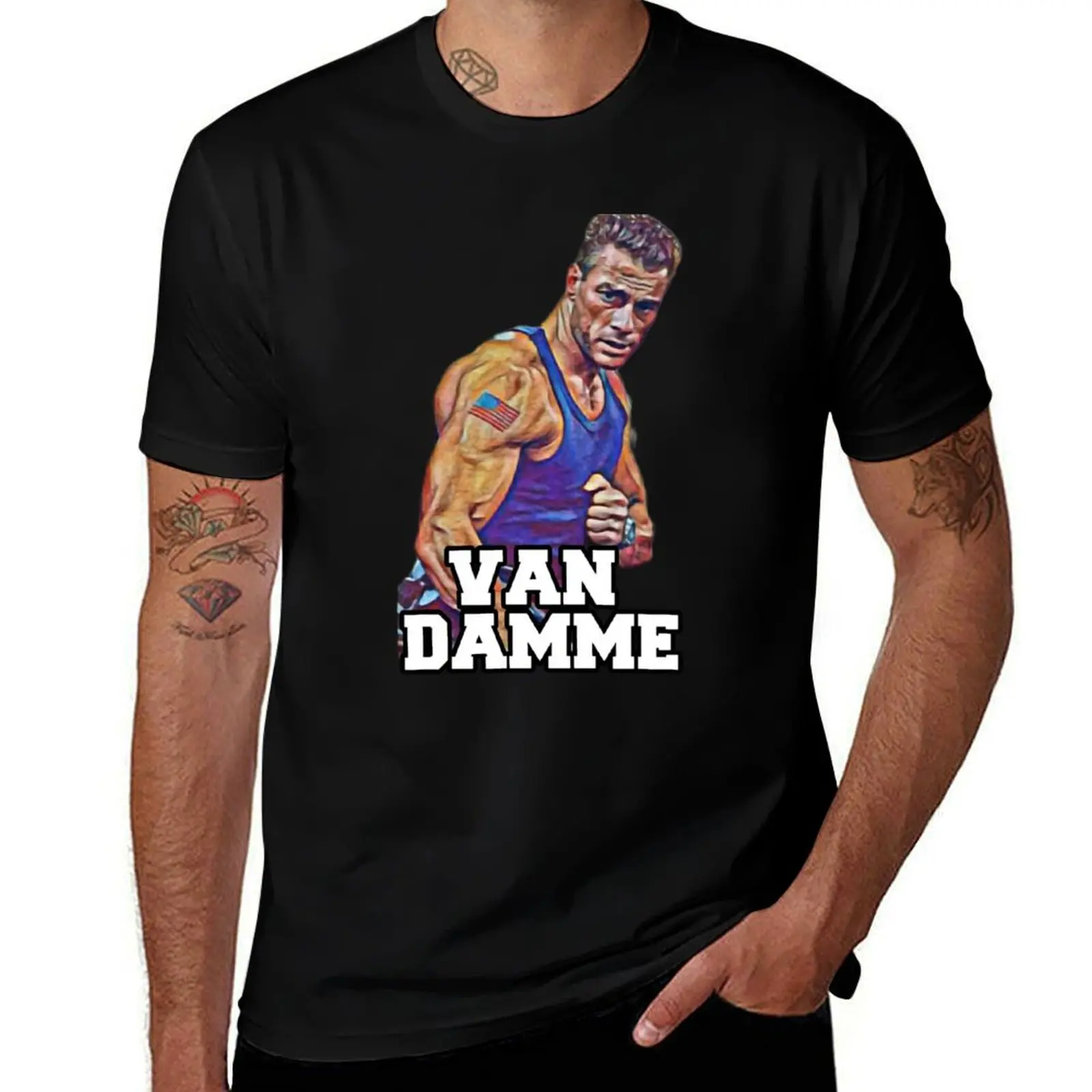 

Jean-Claude Van Damme T-Shirt funny t shirts dark humor man t shirt heavy cotton man t shirts cotton T-Shirt