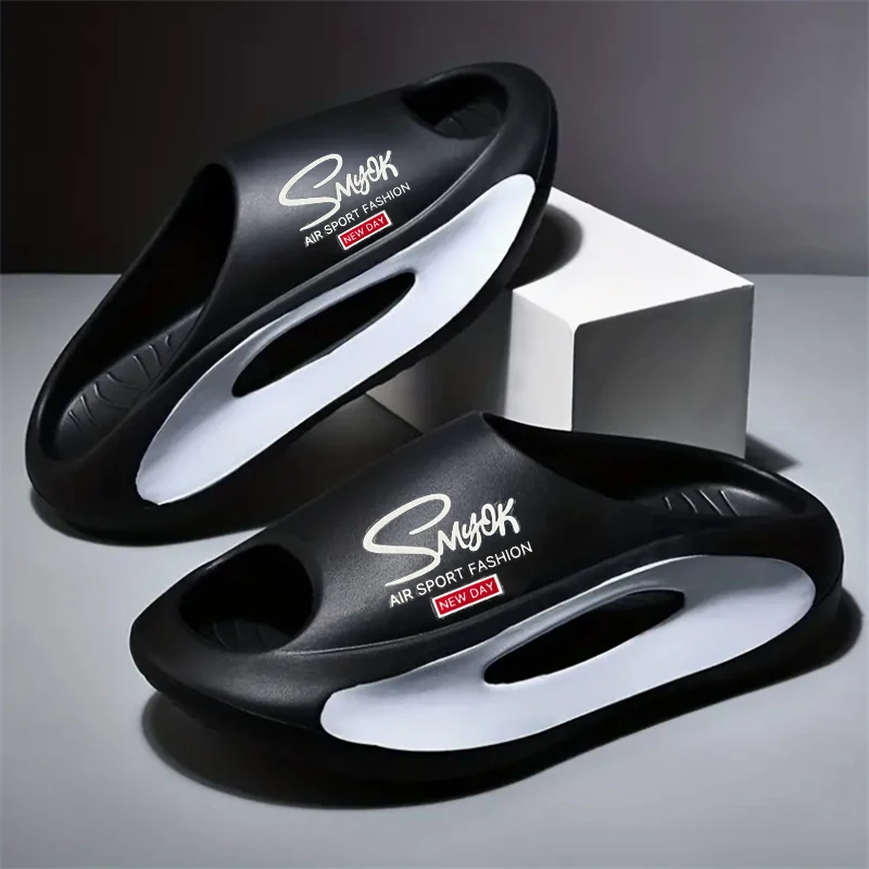 Men's Slippers EVA Non-slip Slides Fashion Slippers Comfortable Men's Slides Summer Sandals Home Indoor Slippers Big Size