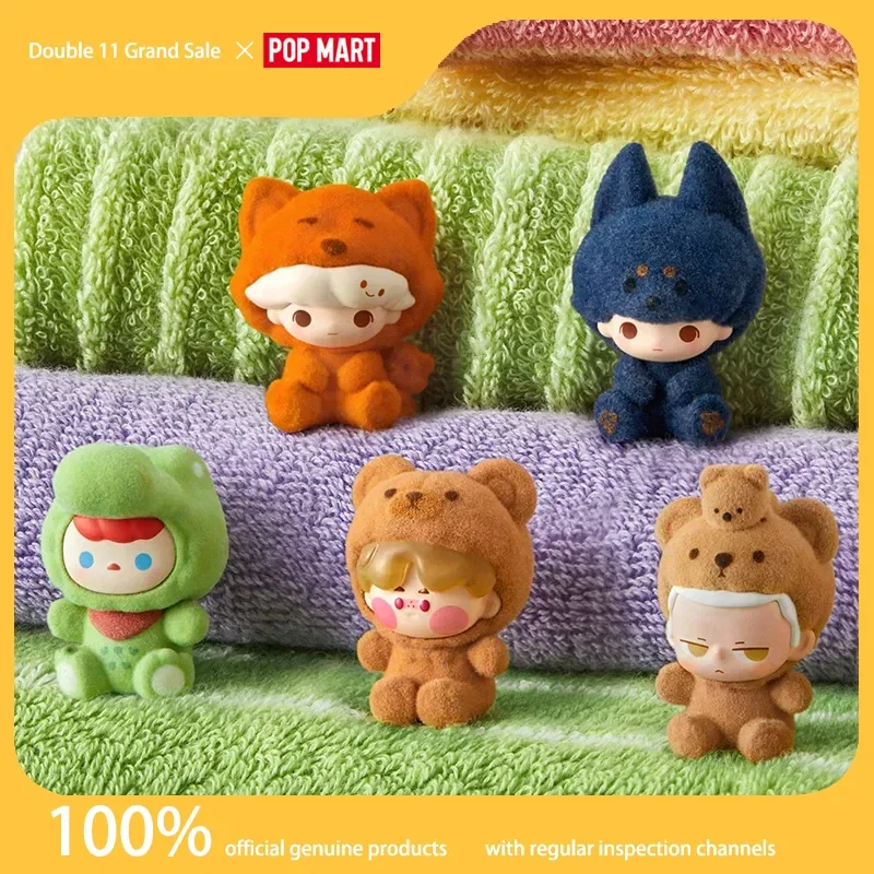 

Genuine POPMART Bubble Cuties Pajama Costume Series Blind Box Doll (1 Piece) in Bag Birthday Gifts for Girls Mysterious Box