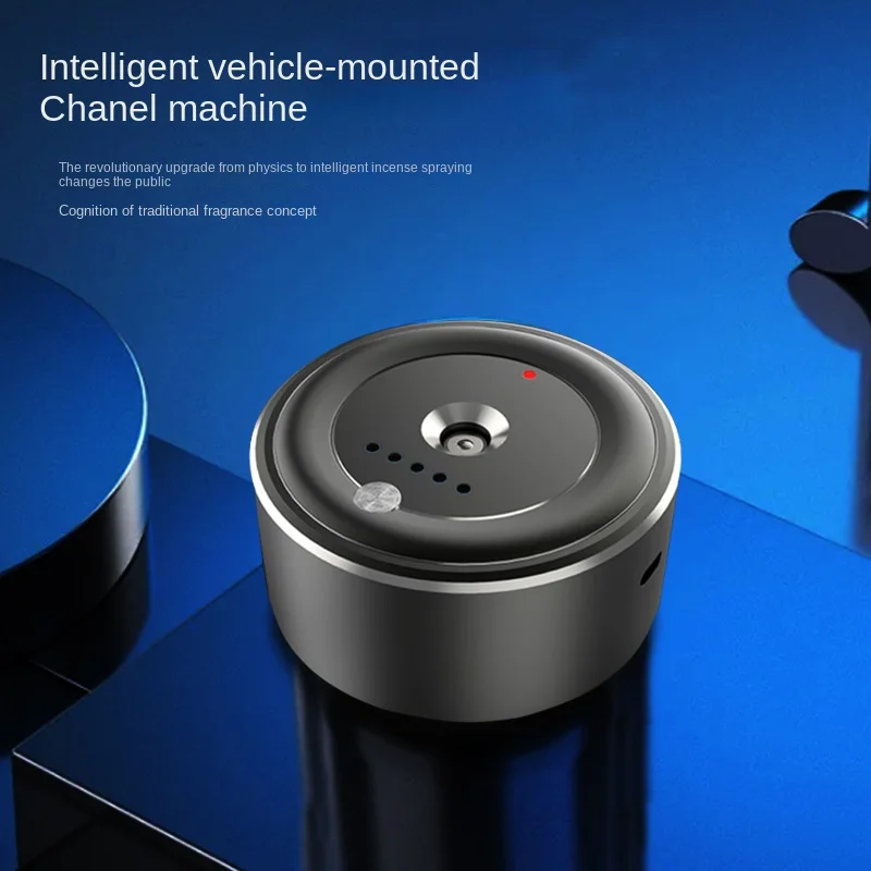 Diffuser Aroma Mobil Pintar Ultrasonik USB Diffuser Minyak Esensial Isi Ulang Mesin Aroma Bawah Tetap Termasuk Minyak 30ML