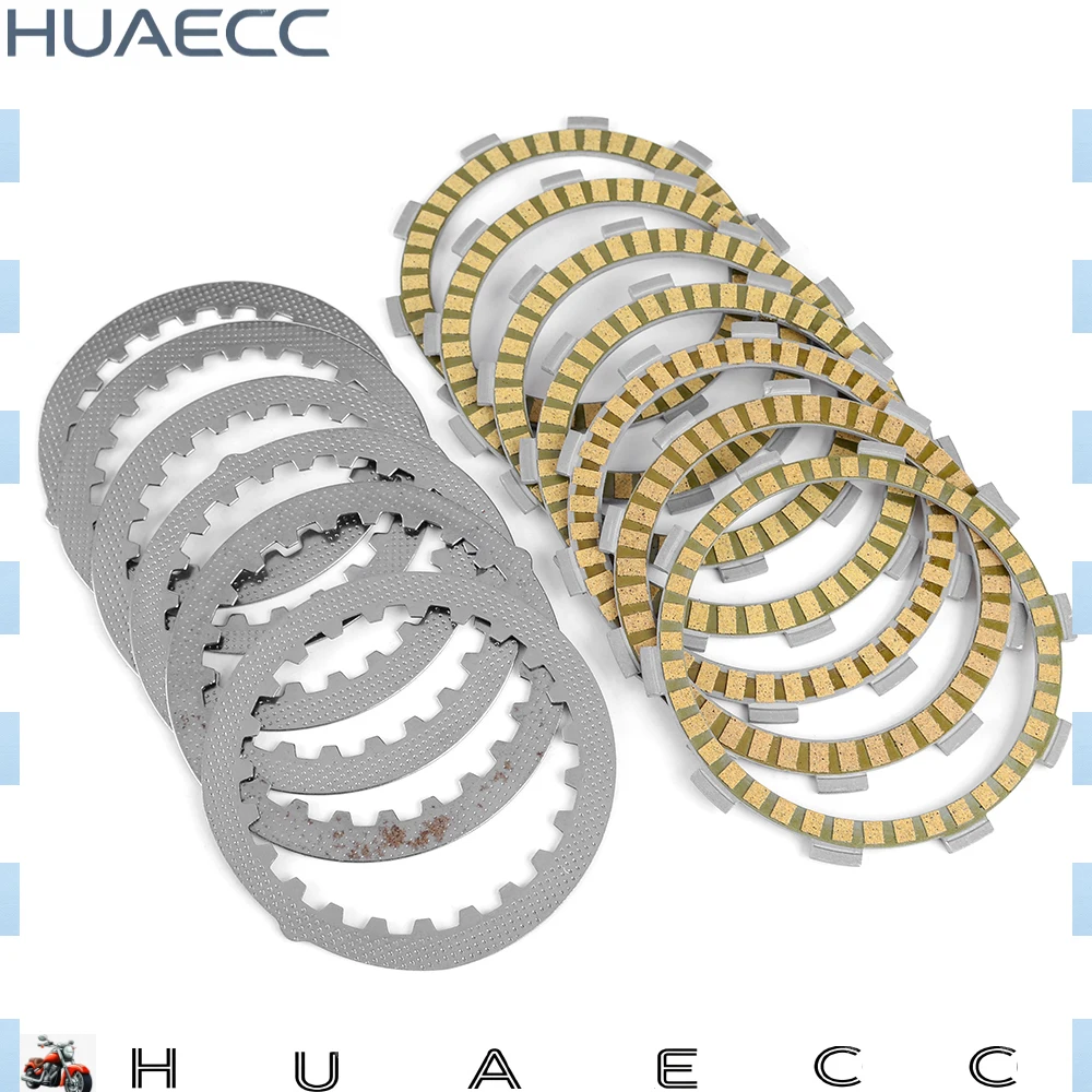 1HX-16331-00 Clutch Friction Steel Plates Disc for Yamaha YFS200 Blaster SDR200 DT230 DT230R Lanza 1V1-16324-00