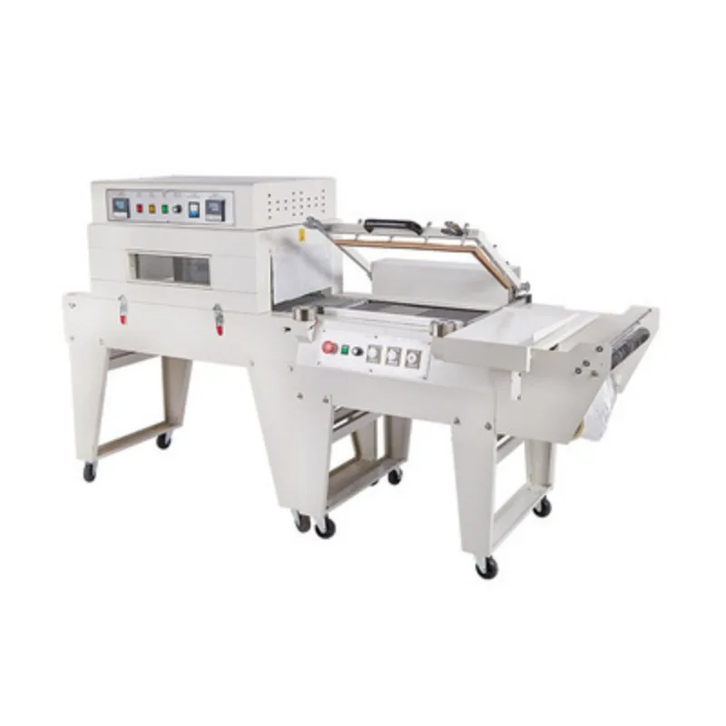 

Sealing and cutting shrink packaging machine integrated 450 type shrink film plastic sealing machine