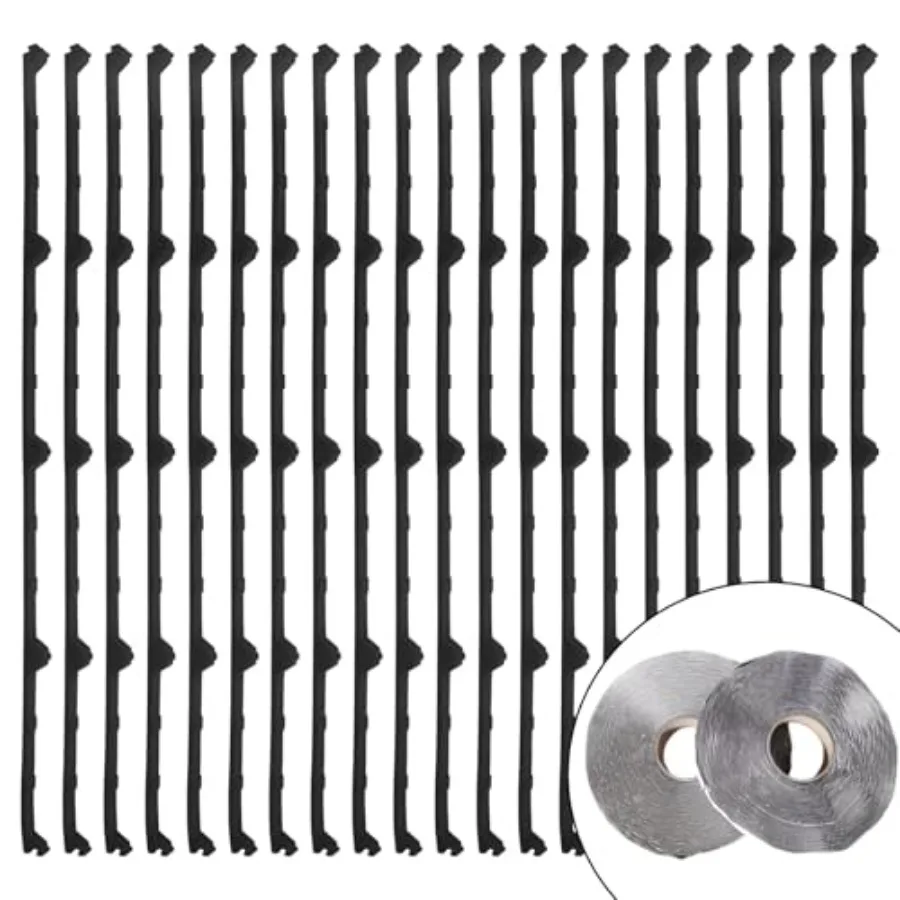 9in Inside Classic Rib Profile Foam Metal Roof Closure Strips, Panel Foam Closure Strips 9" Fit for Metal Roofing R Panels 3 FT