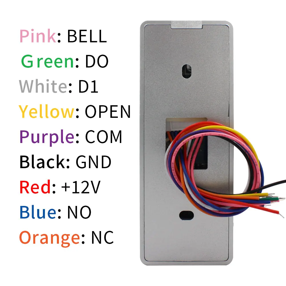 Bloqueio RFID para controle de acesso à porta inteligente, bloqueio magnético à prova d\'água, wi-fi (opcional), controle remoto por aplicativo móvel