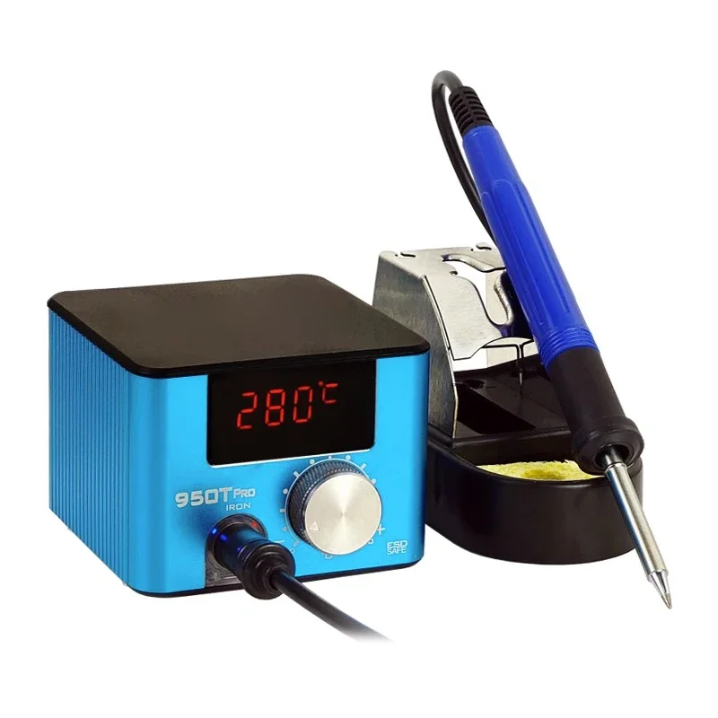 950TPRO Small High-power Industrial T12 Soldering Station Adjustable Constant Temperature Household Repair Soldering Iron