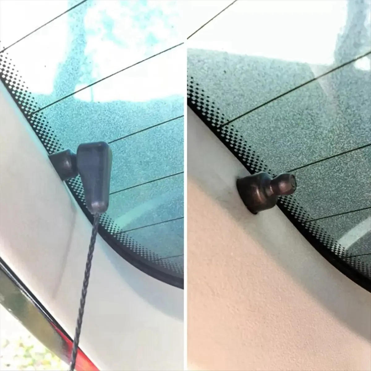 Super Sale 2Pcs Car Parcel Shelf String Clips 4M51A466K45AC for Ford Focus MK2 MK2.5 Hatchback C-Max